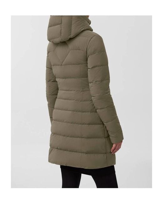 Canada Goose Green Long-Sleeved Down Jacket