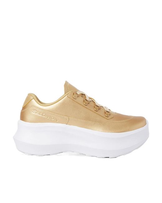 Comme des Garçons White Logo Sports Shoes for men