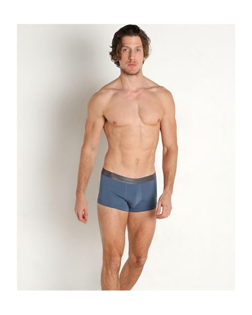 Emporio Armani Blue Elastic Waist Underwear for men