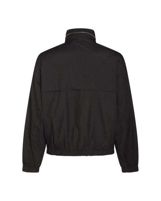 AMI Black Ami Alexandre Mattiussi Windbreaker for men