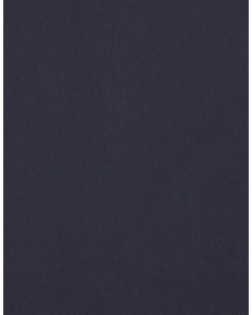 Canali Blue Stretch Cotton Regular Fit Shirt for men