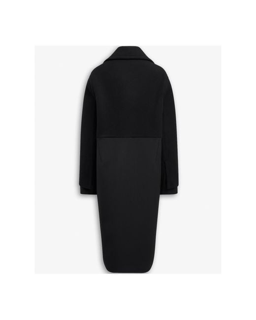 Alaïa Black Alaïa Collar Long-Sleeved Coat