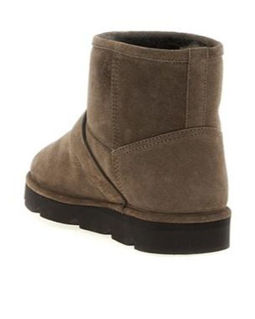 Brunello Cucinelli Brown Monile Detailed Buckle Strap Ankle Boots