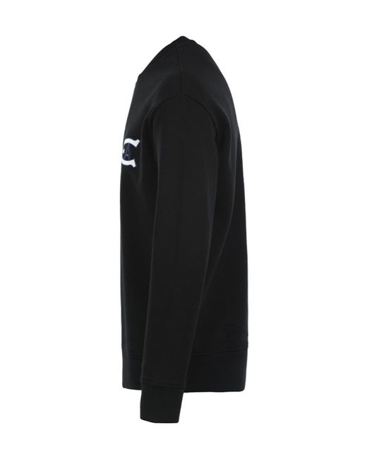 Emporio Armani Black Logo Pullover Sweater for men