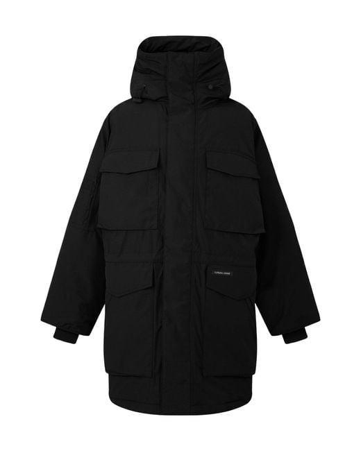 Canada Goose Black Simple Down Jacket for men