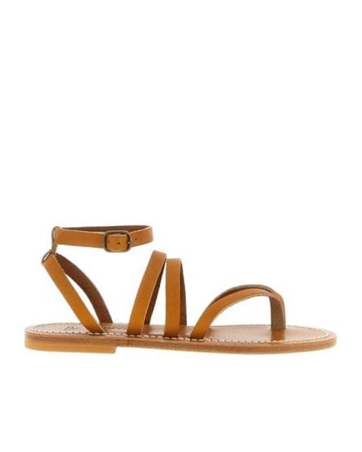 K. Jacques Brown K.Jacques Hemeree Strappy Sandals
