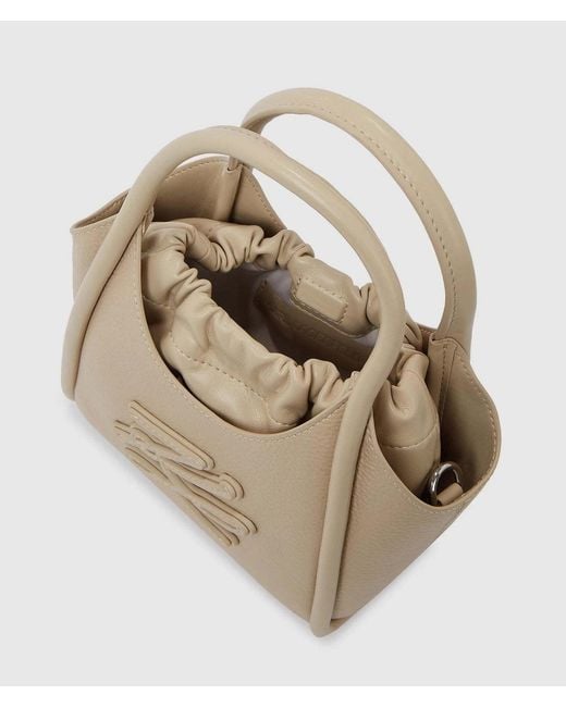 Karl Lagerfeld Natural Mini K/Autographbucket Bag
