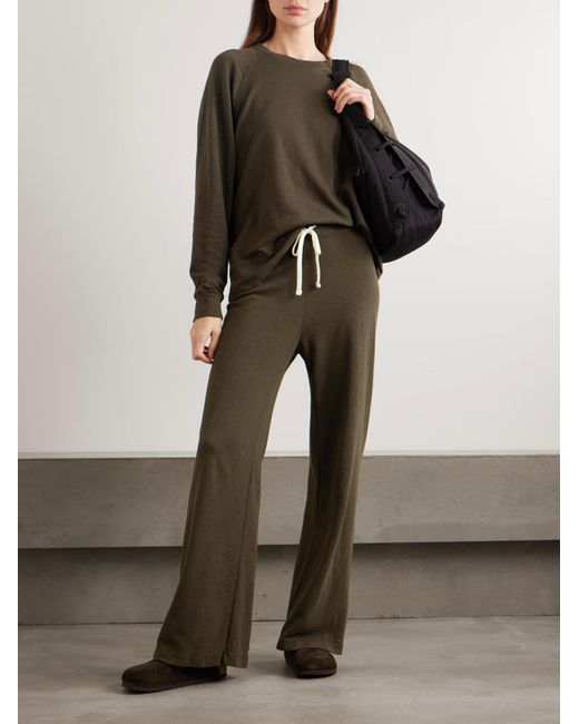 James Perse Green Drawstring Sweatpants