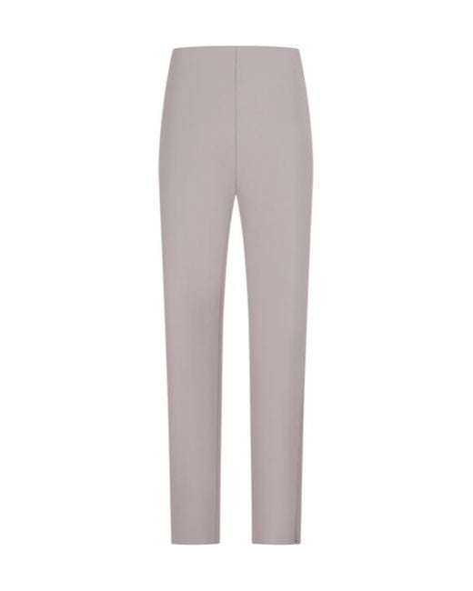 Jil Sander Gray Side-Zip Leggings