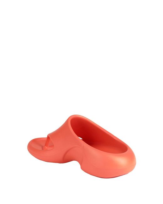 DIESEL Pink Solid Color Flip Flops
