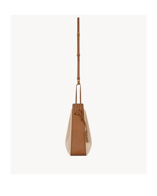 Saint Laurent Metallic Bucket Bag