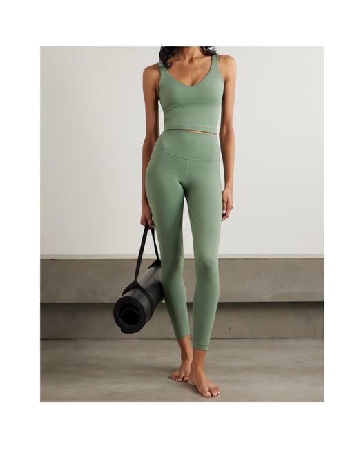 lululemon athletica Green High Waist Leggings