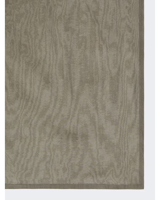 Max Mara Gray 'S Logo Patch Scarf