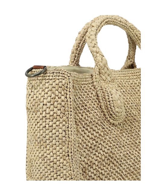 IBELIV Metallic Rary Tote Bag