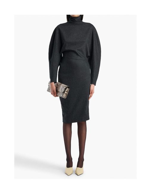 Khaite Black Harlin Dress