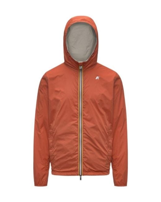 K-Way Brown Jake Plus.2 Reversible for men