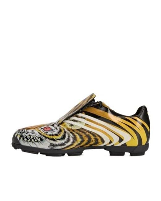 Y-3 Brown F 50 Tunit Graphic Slip-On Sneakers for men