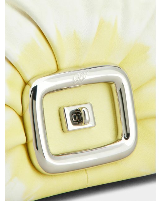 Roger Vivier Metallic Viv' Choc Mini Bag