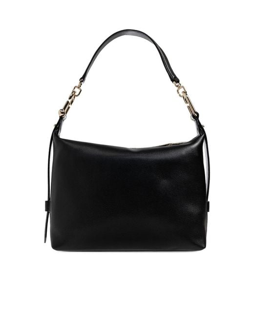 Furla Black Tonie Medium Shoulder Bag
