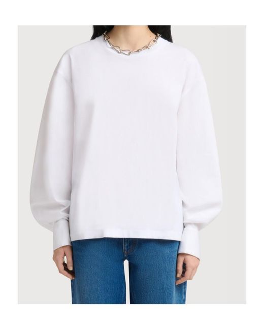 Marni White Shirt Sleeves T-Shirt