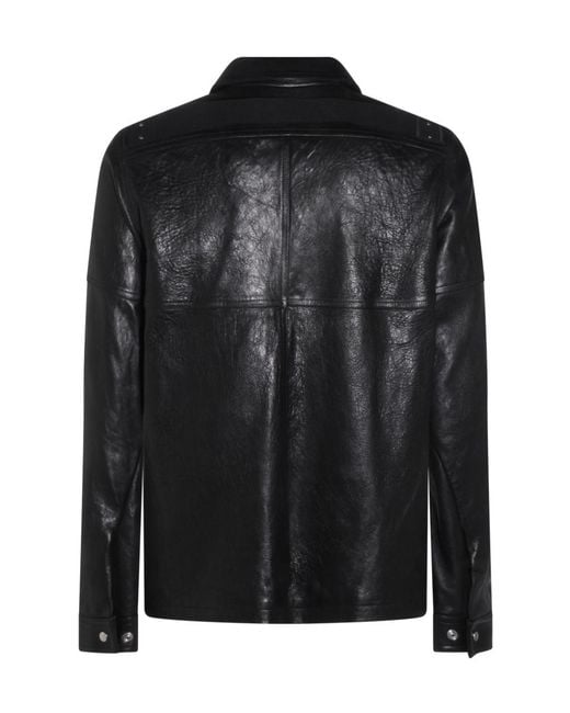 Rick Owens Black Temple Brad Jacket for men