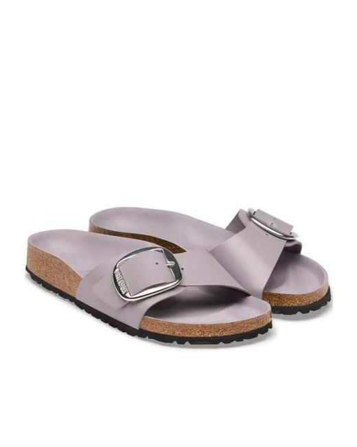 Birkenstock Brown Madrid Buckle-Fastening Sandals