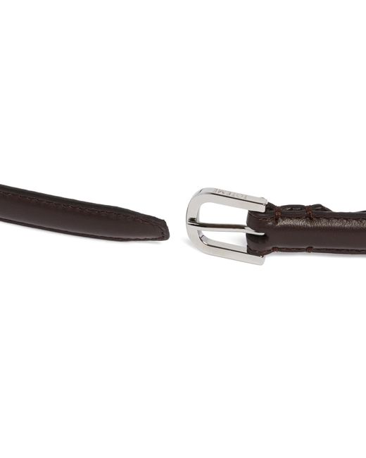 Totême White Totême Thin Buckled Belt
