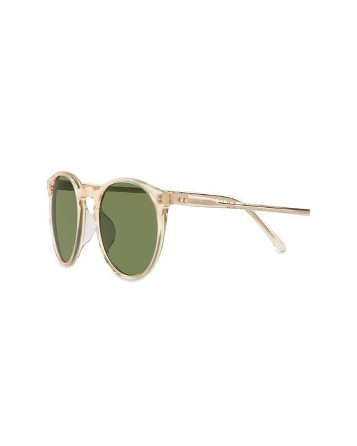 Oliver Peoples Green Logo Sunglasses for men
