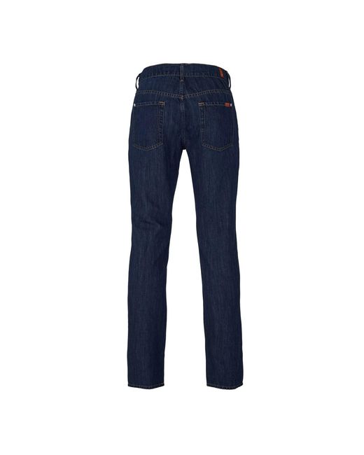 7 For All Mankind Blue Five-Pocket Jeans for men