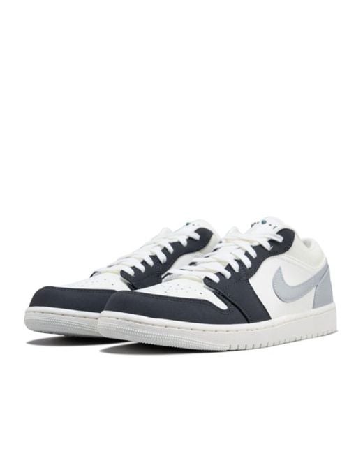 Nike Blue Air Jordan 1 Low Sneakers for men