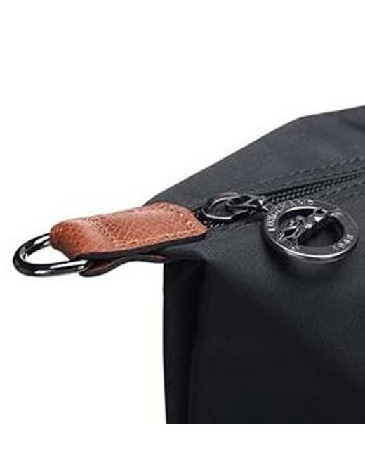 Longchamp Black Le Pliage Expandable Holdall