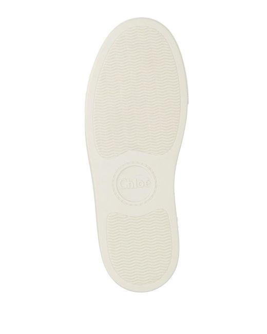 Chloé Red Crocheted Casual Shoes