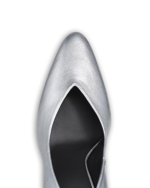 Alaïa White Alaïa Cone Slip-On Pumps