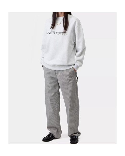 Carhartt White W' Carhartt Sweatshirt