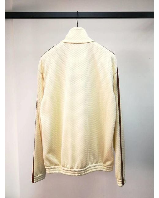 Gucci Natural Braided Trim Track Jacket for men