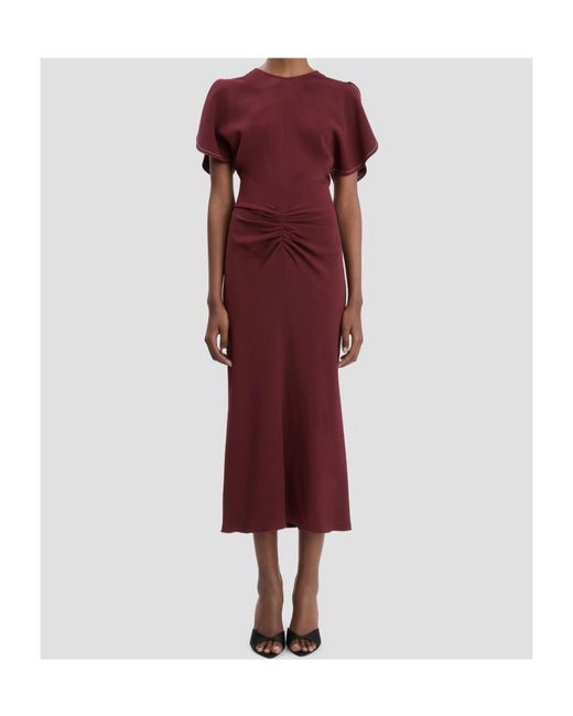 Victoria Beckham Red 'Bela' Dress