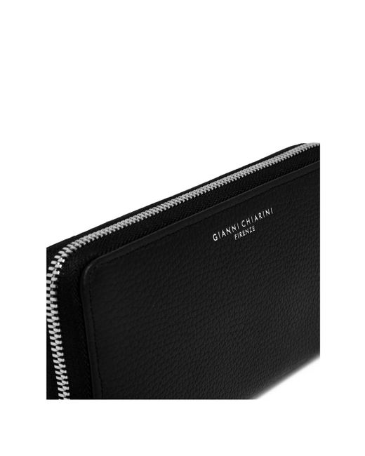 Gianni Chiarini Black Zipped Wallet