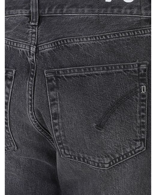 Dondup Gray Ervin Five-Pocket Jeans for men