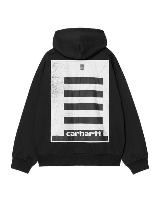 Carhartt Black Archive Lines Hoodie for men