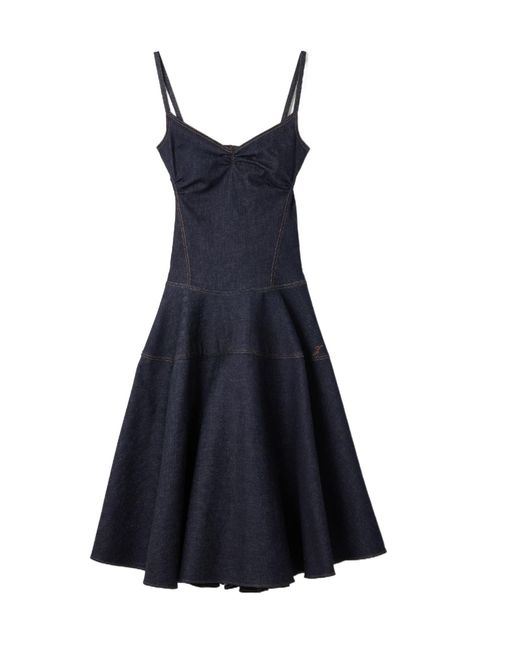 Jacquemus Blue Sleeveless Dress
