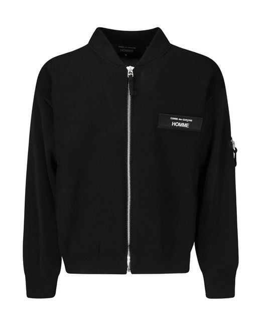Comme des Garçons Black Comme Des Garçons Homme Zipped Sweatshirt for men