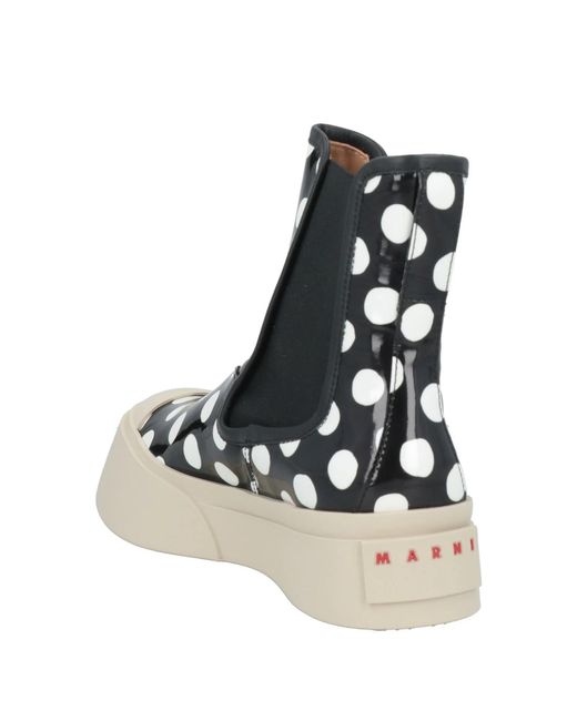 Marni Black Chelsea Boots
