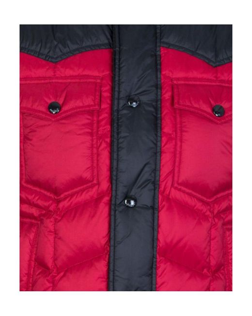 Just Cavalli Pink Vest Type Down Jacket for men