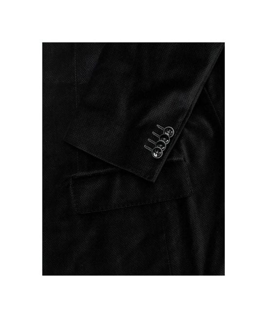 Boss Black Single-Breasted Suit Jacket for men