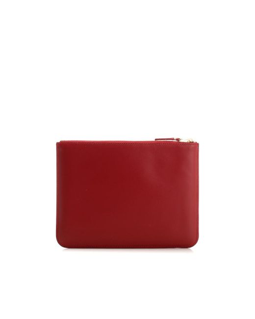 Comme des Garçons Red Logo Wallet for men
