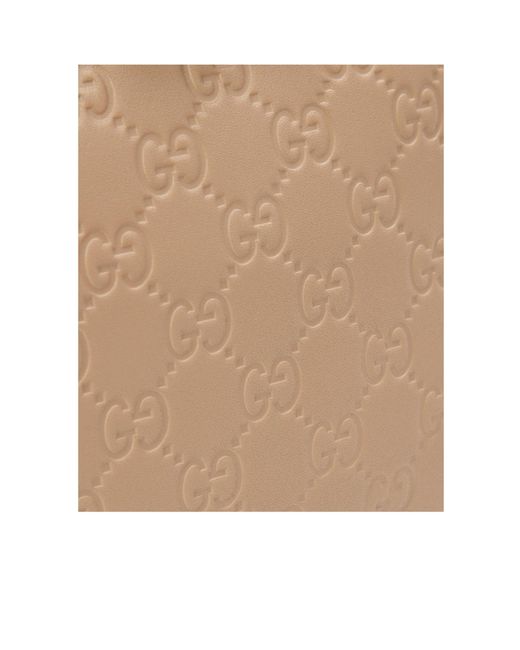 Gucci Natural Leather Hobo Bag