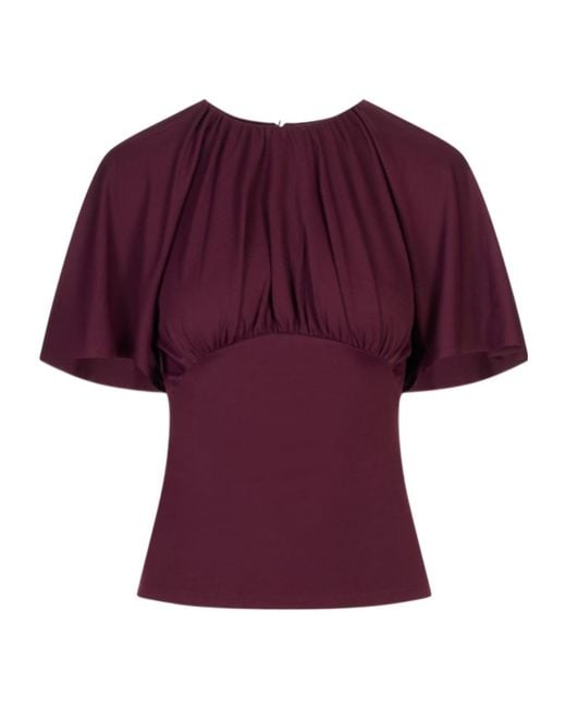 Rabanne Purple Crew-Neck T-Shirt