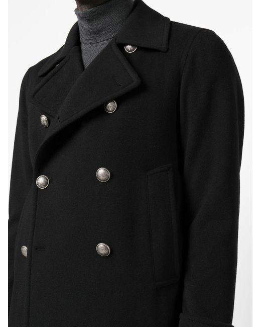 Tagliatore Monaco Double-Breasted Jacket in Black for Men | Lyst
