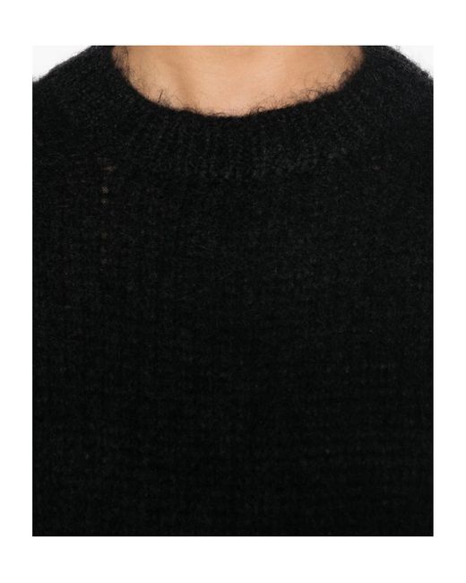 P.A.R.O.S.H. Black Long-Sleeve Sweater