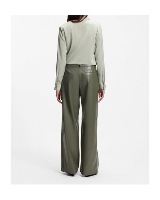 Boss Green Wide-Leg Pants